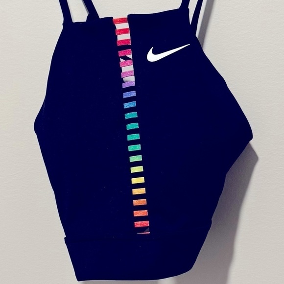 COPY - NWOT Nike Women's Rainbow Ladder Light Support Indy Sports Bra Black  to… - Picture 12 of 15